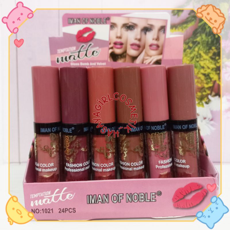 PROMI LIPGLOSS IMAN OF NOBLE FASHION COLOR MATTE 1021