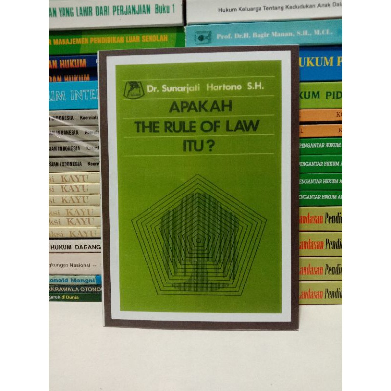 Jual BUKU HUKUM APAKAH THE RULE OF LAW ITU ? | Shopee Indonesia