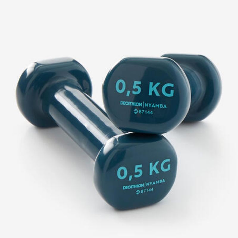 Alat Olahraga Tangan / Barbel / Barbel Olahraga 0.5Kg ORI DECATHLON