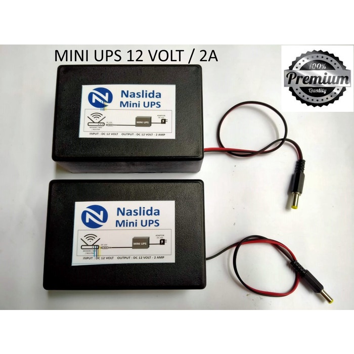 PROMO TERBAIK UPS Mini Backup Modem atau WiFi Router 12 Volt