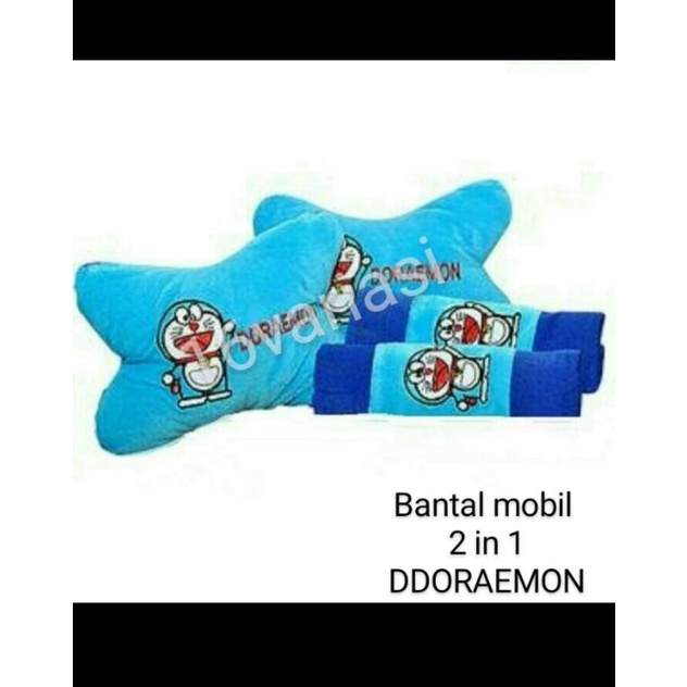 BANTAL MOBIL 2 IN 1 / DORAEMON