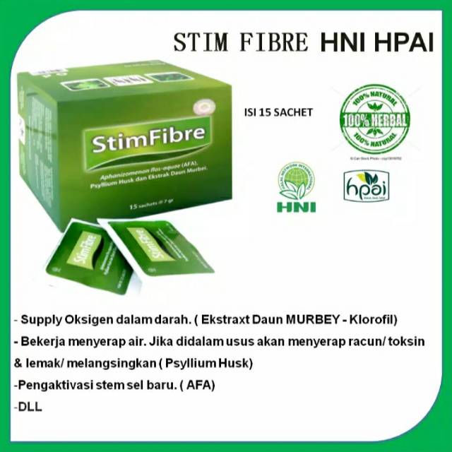 StimFiber HNI HPAI Pelangsing Alami herbal