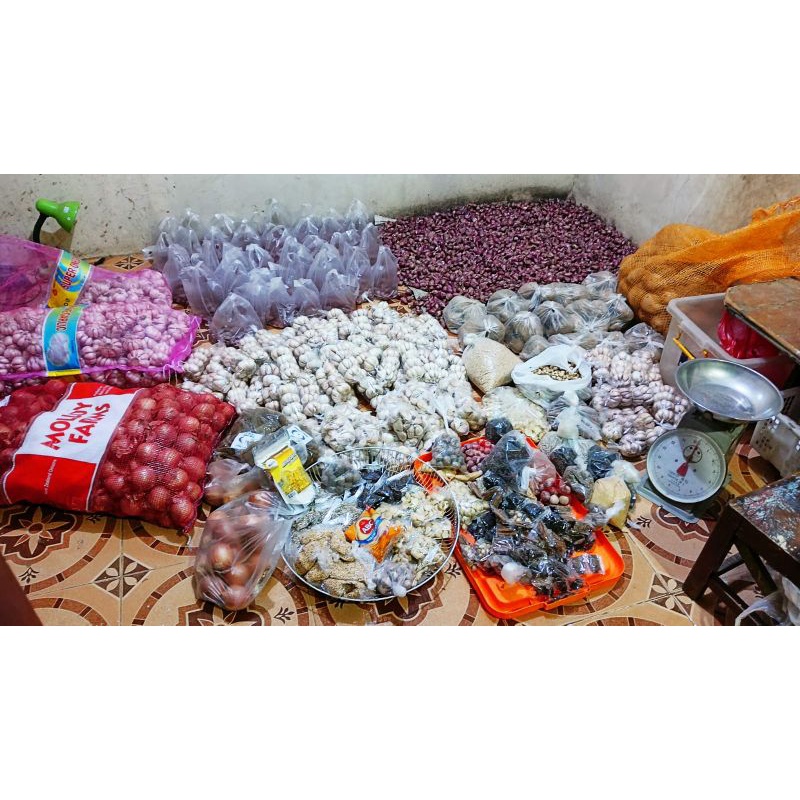 

Bawang Putih/ Bawang Merah 1 kg 15.000