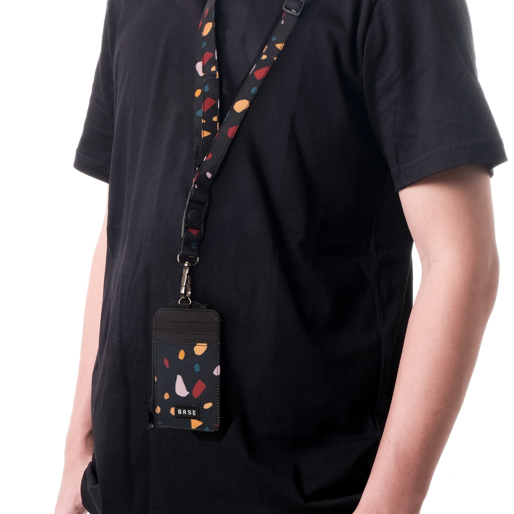 

H7Y BASE GOODS - Id Card Holder Name Tag Lanyard Gantugan Dompet Kartu Multifungsi Pria Wanita