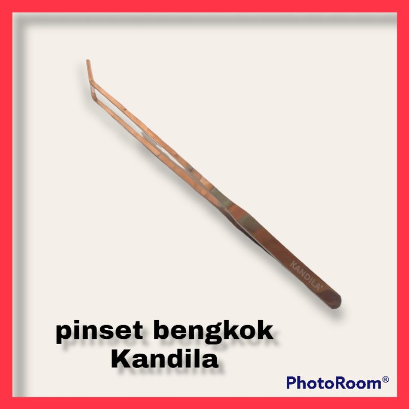 Pinset KANDILA Pinset Bengkok 27cm Aquarium Aquascape Tools