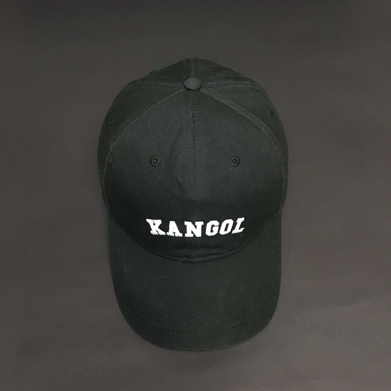 Topi kangol hitam second