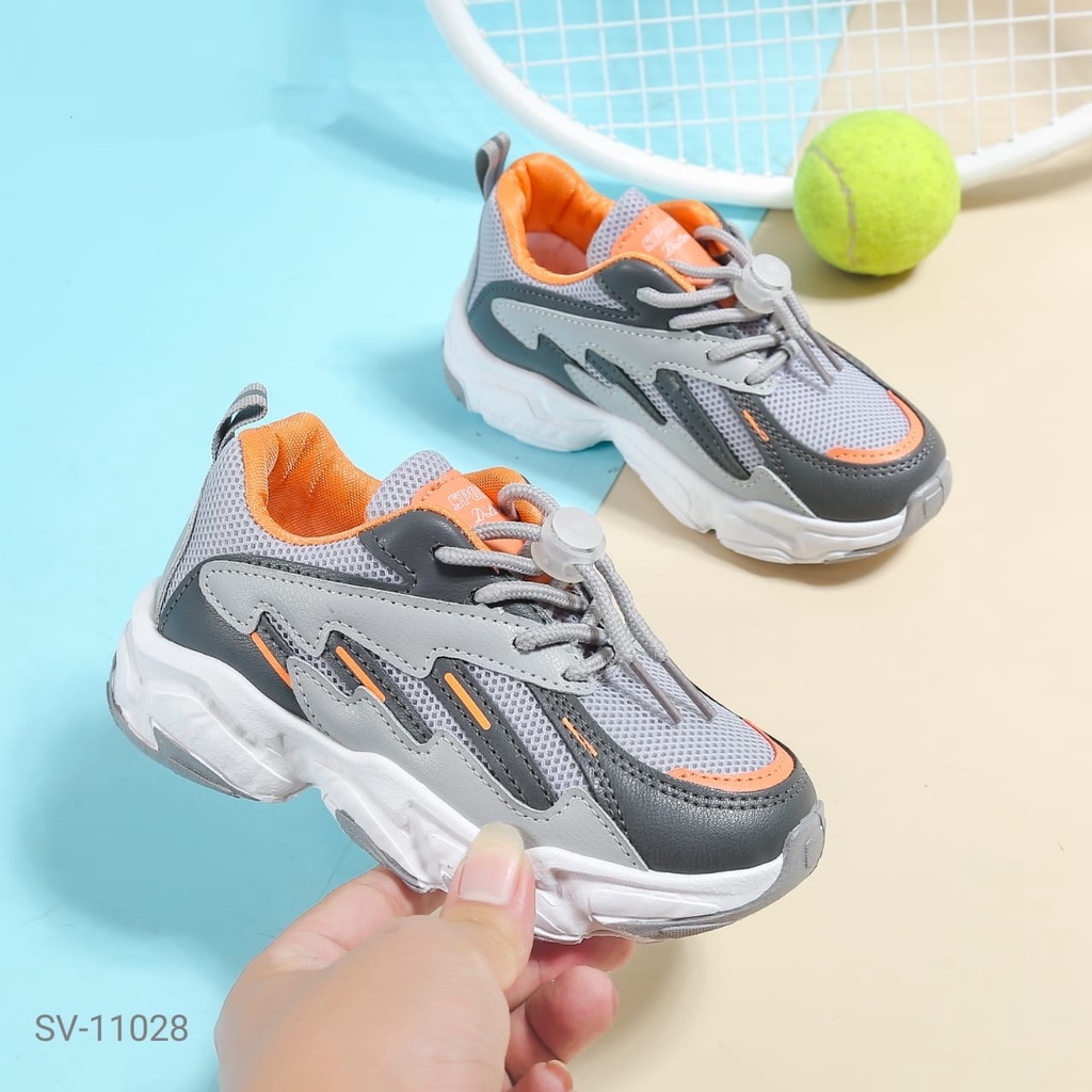 6.6 SALE &gt; Sv Kids Sepatu Anak SB Sneakers SV-11028#(Real Stock)