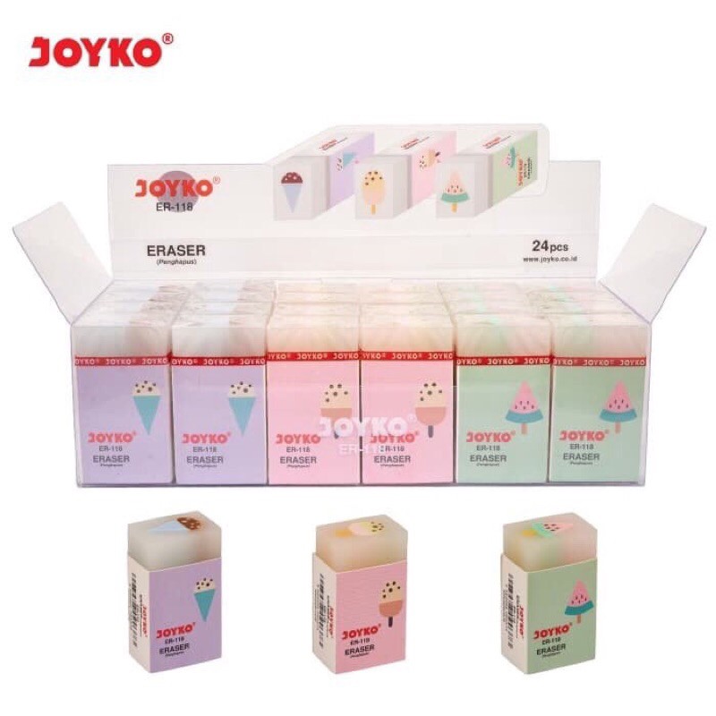 

Penghapus / stip joyko unik motif es krim ER-118 (1 pcs)