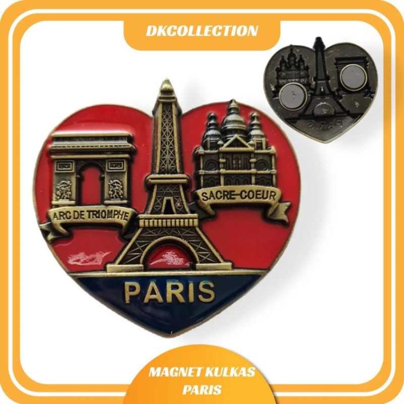 Magnet kulkas paris besi tempelan kulkas paris france Souvenir paris magnet kulkas eiffel magnet kulkas france