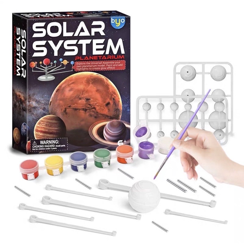 diy project solar system space exploration model making kit diy planetarium