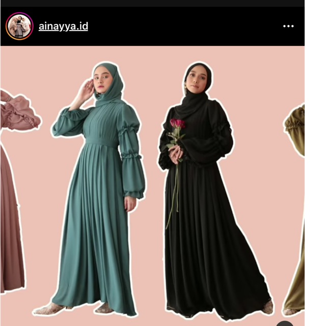 ainayya gamis dress ainayya.id