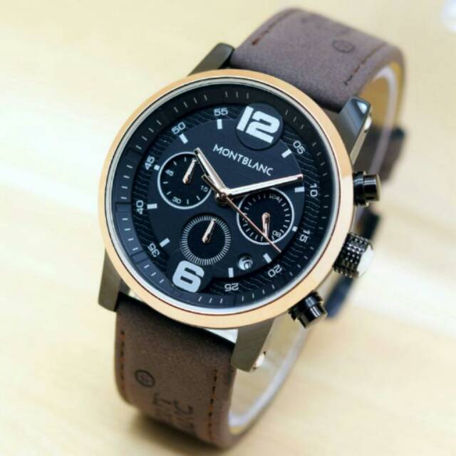 MONTBLANC DATE CHRONOGRAPH LEATHER