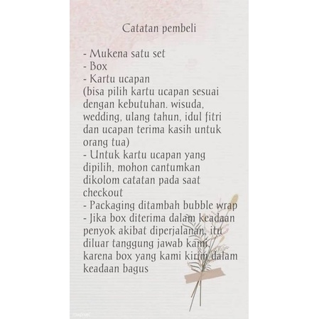 Hampers Mukena traveling + tas bisa jadi sajadah