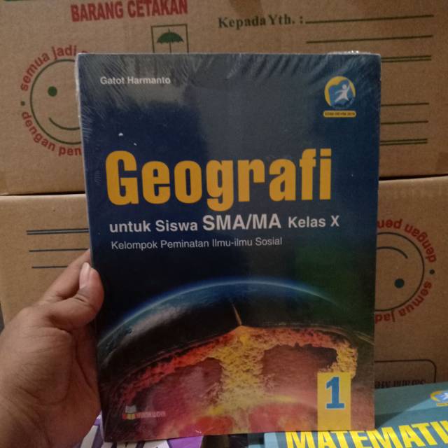 BUKU GEOGRAFI SMA KELAS X - GEOGRAFI SMA KELAS 10 / BUKU GEOGRAFI SMA MA KELAS X PEMINATAN REVISI
