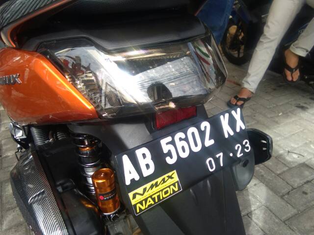 Kaca mika stoplam nemo smoke pnp Nmax