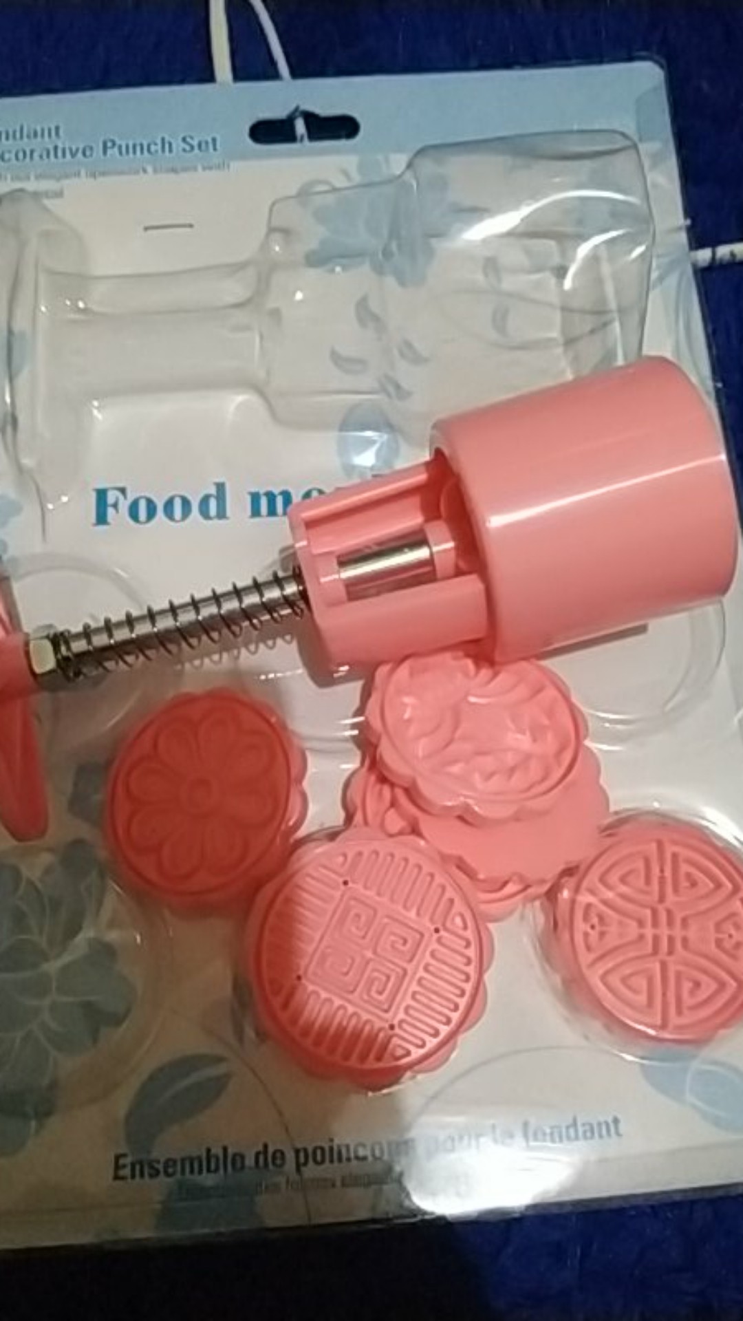 Cetakan Kue Mooncake / Fondant Decorative Punch Set