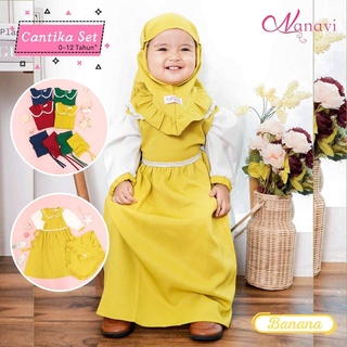 Promo Gamis anak perempuan murah 1-5 th DELILAH Saleha