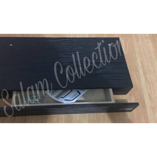 QPG Rak Dinding / Ambalan / Minimalis / Rak Melayang / Floating Shelf+LACI .