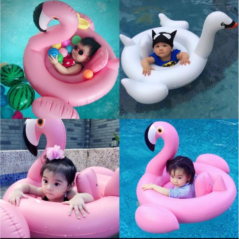 [rumahbayipdg] Pelampung renang anak pelampung bayi angsa flamingo merak