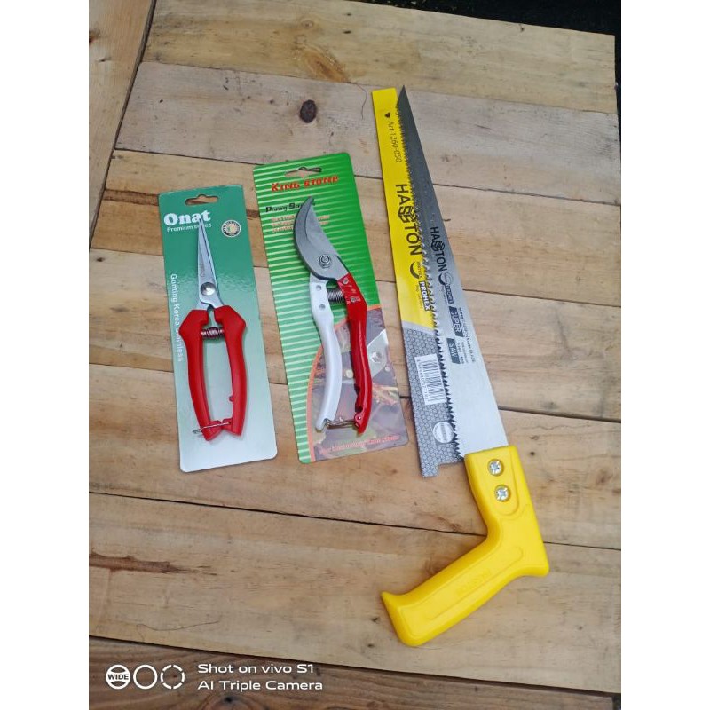 paket alat bonsai / gergaji prohex / gunting dahan / gunting ranting
