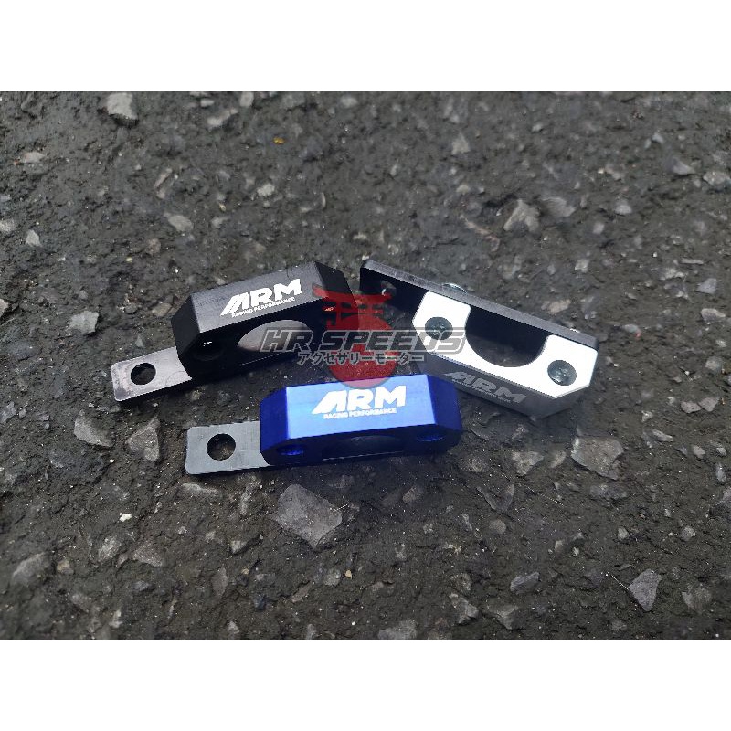 BRAKET SELANG REM UNIVERSAL MERK ARM CNC