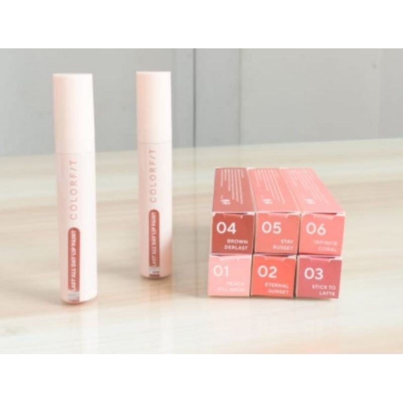 Wardah Colorfit Last All Day Lip Paint