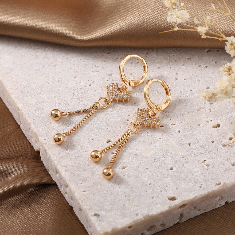 COD Anting Titanium Anti Karat Titanium Anti Karat Pesta Korea Kalung Dan Titanium D161-D161