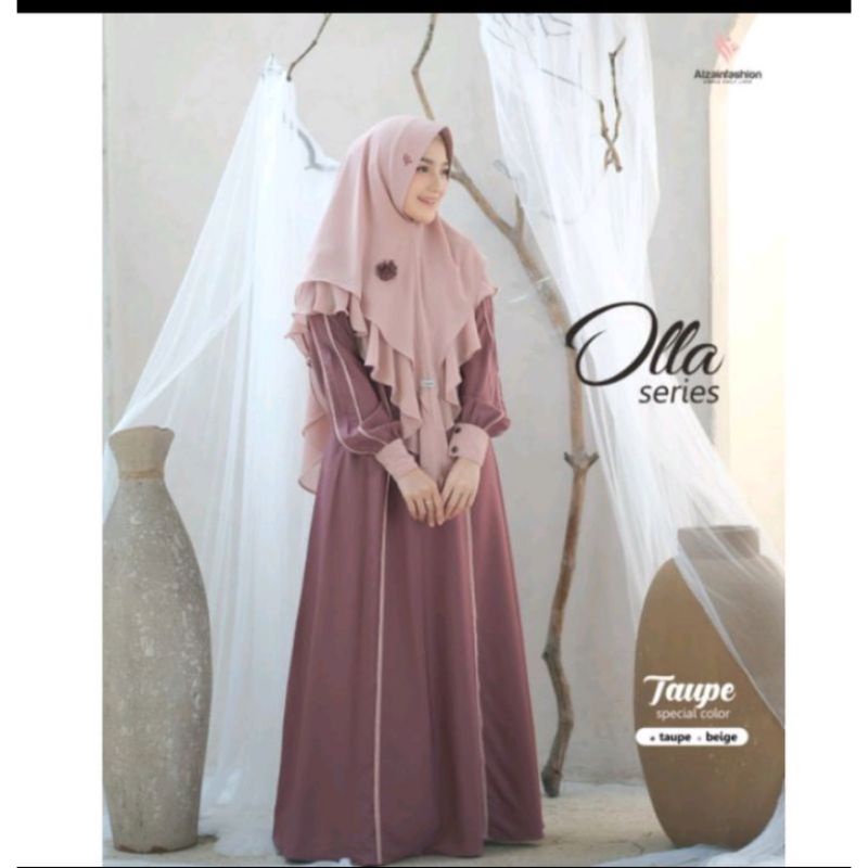gamis Olla series by alzain fashion