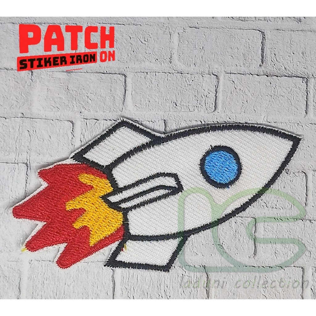 PATCH BORDIR ROCKET / PATCH BORDIR TEMPEL / PATCH ROKET SETRIKA