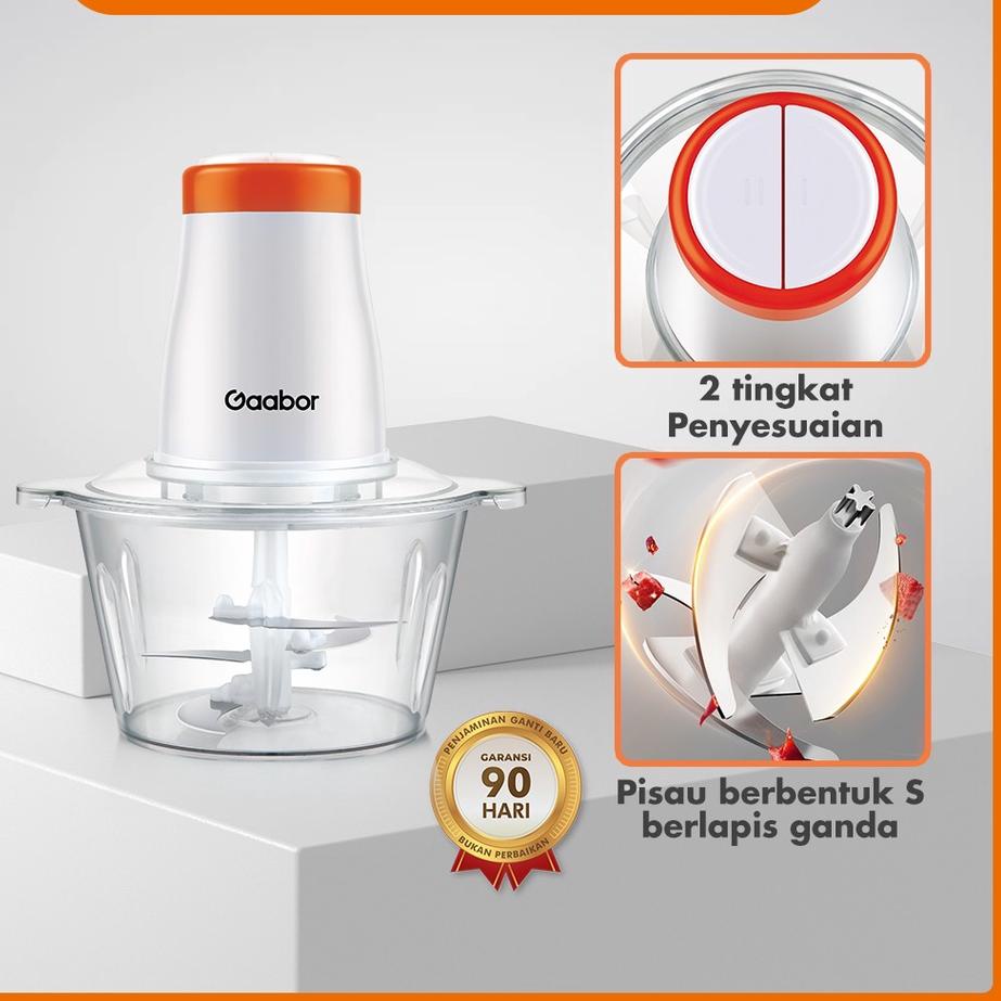 Langsung Beliii.. Gaabor Electric Meat Grinder Mesin Penggiling Daging/ Sayur Food Processor 200 Wat