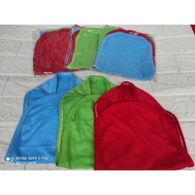 3pcs POPOK BAYI TALI RAINBOW