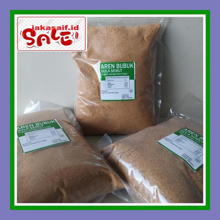 

504Sbu 1000Grm / 1 Kg Gula Aren Bubuk Organik Palm Sugar Gula Semut Organik Bud0Mb