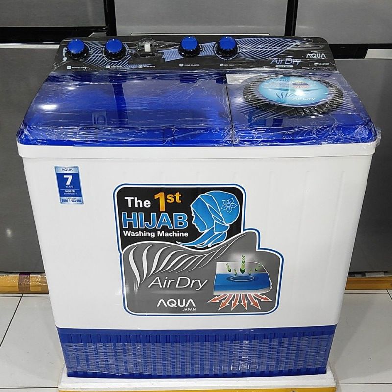 Mesin Cuci Aqua QW-P1250T 12KG Hijab Washing Machine Bogor/Depok