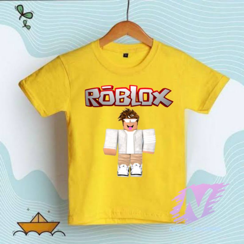 baju anak minicraft roblox kaos anak Minecraft roblox boy terbaru