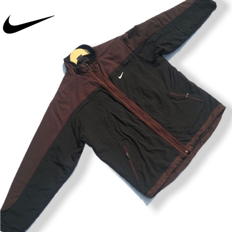 JAKET BEKAS NIKE JACKET VINTAGE SECOND ORIGINAL WINDBREAKER TWOTONE PRELOVED THRIFT JAKET MURAH