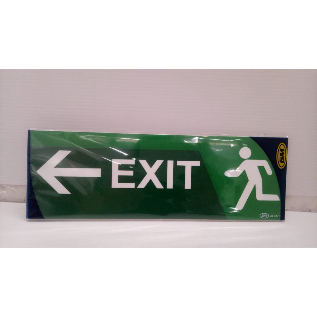 

Sign Board Acrylic Kecil EXIT LB417C