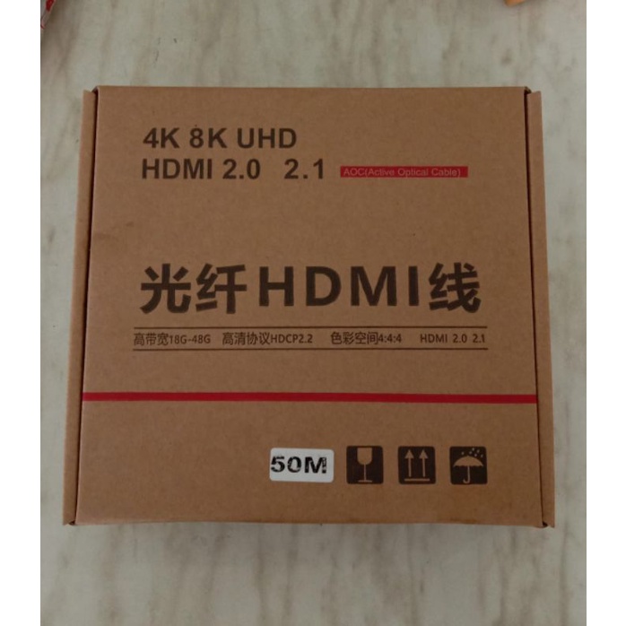 Cable HDMI Optic 50 M / Kabel HDMI Optic 4K 50M