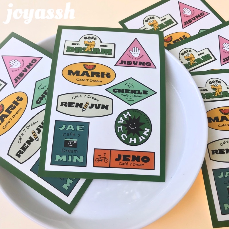 STICKER CAFE 7 DREAM / STICKER N C T DREAM