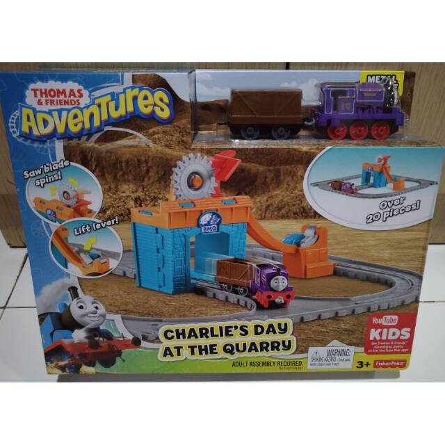 Thomas and friends adventures charlie's day at the quarry