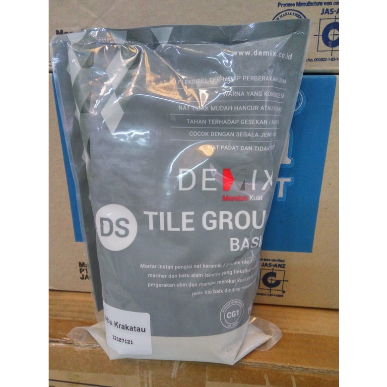 Demix Tile Grout- semen nat keramik - kemasan 1kg