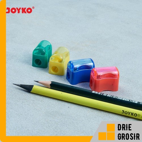 

SHARPENER RAUTAN SERUTAN OROTAN PENSIL MANUAL JOYKO SP-362