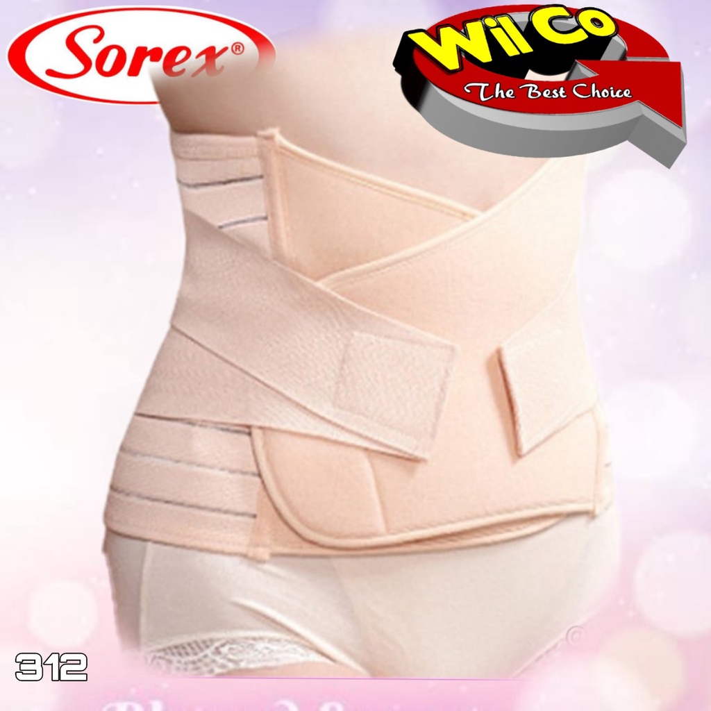 K312 - [Per 1 Pcs ] SETAGEN KORSET PELANGSING PERUT SOREX SLIMMING CORSET FREE SIZE