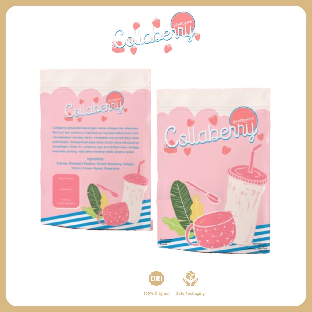 Geamoore Colagen Drink Collaberry Colaberry Colla Berry