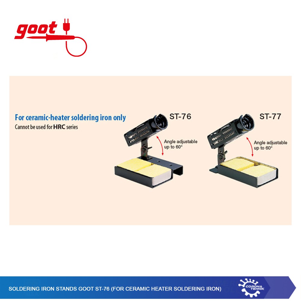 Soldering Iron Stands Goot ST-76 (for Ceramic Heater Soldering Iron)