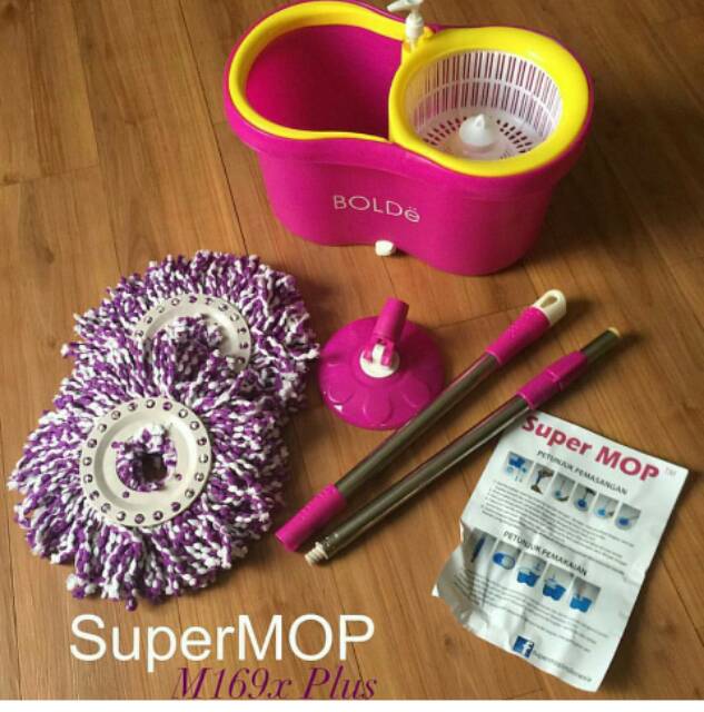 [FREE ONGKIR] ALAT PEL SUPERMOP BOLDE 169X+ SUPER MOP