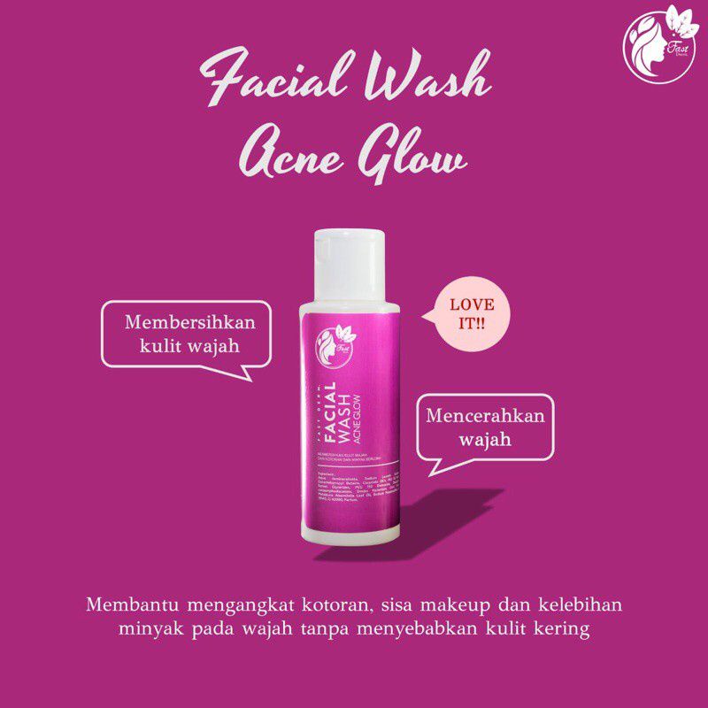 Facial Wash Fast Derm Acne Glow
