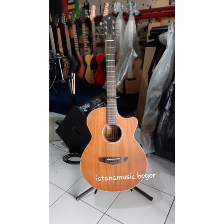 Gitar Akustik GENTA CO 340C Original mii  Brown Sunburst