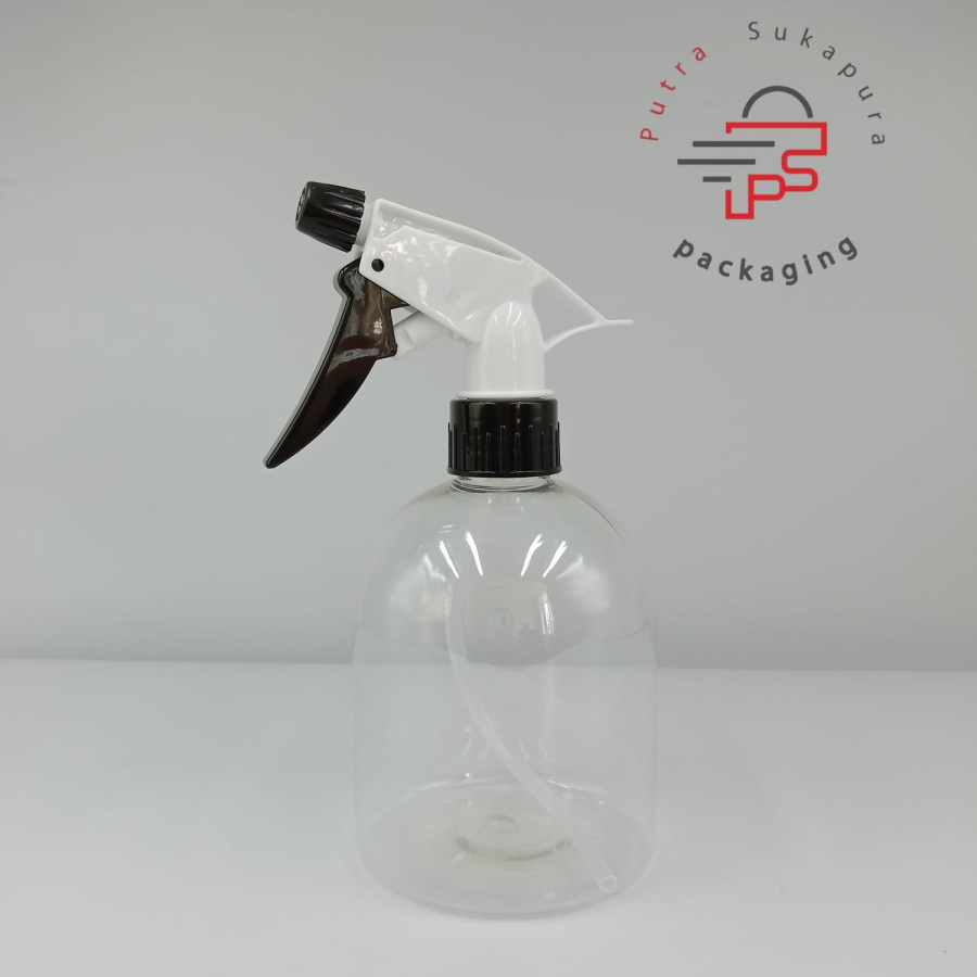 Botol Big trigger 500 ml Pendek/botol spray trigger 500ml pendek - Big Trigger Neck 28
