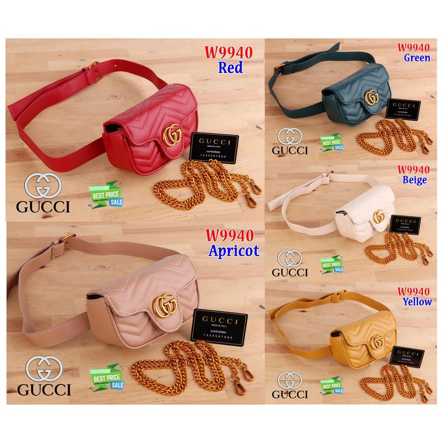 CK03 Waist Bag Gucci W9940 / TAS WANITA TAS IMPOR