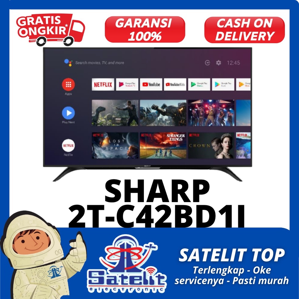 Jual Led Tv Sharp Inch T C Bd I Shopee Indonesia